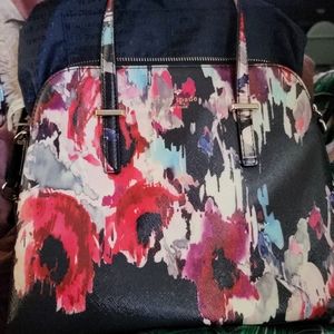 Kate Spade Floral Medium Dome Shoulder Bag